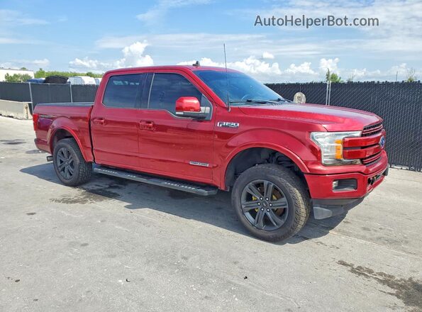 1FTFW1C13KFC96747 2019 FORD F150 Red 