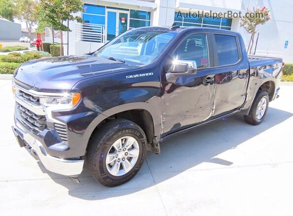2GCPACED9P1125148 2023 CHEVROLET SILVERADO Black Հետևի աջ