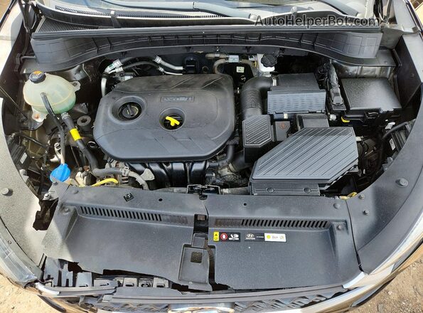 KM8J2CA40KU979852 2019 HYUNDAI TUCSON Black Vista del compartimento del motor