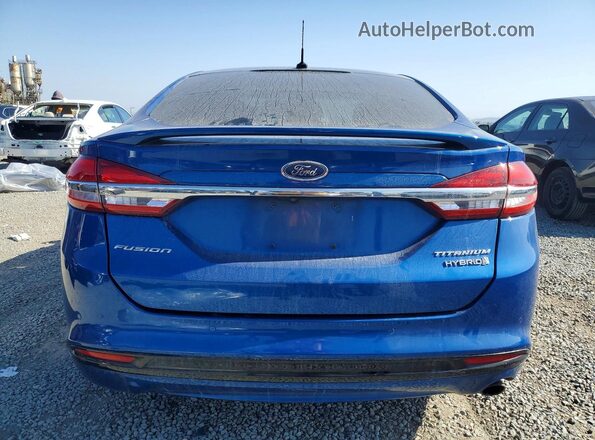 3FA6P0RU8HR382209 2017 FORD FUSION Blue 