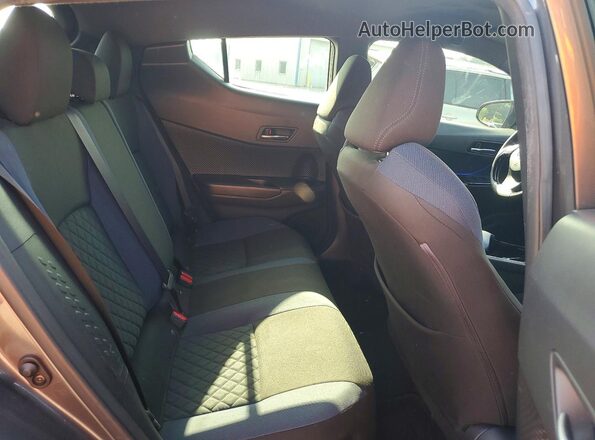 JTNKHMBX6L1077128 2020 TOYOTA C-HR Gray Rear interior view