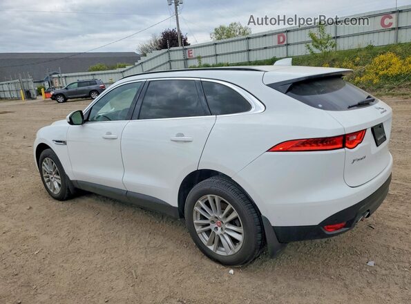 SADCK2FN8JA281258 2018 JAGUAR F-PACE White Задня права чверть