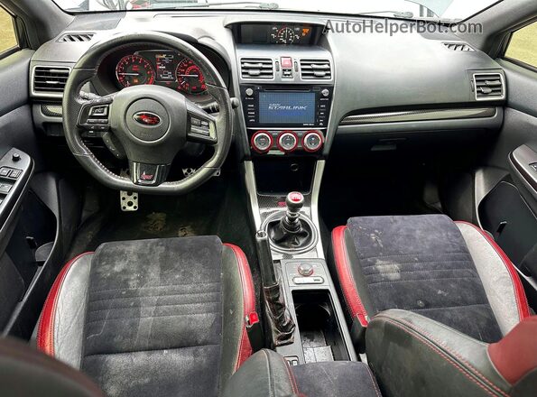 JF1VA2M63H9808062 2017 SUBARU WRX Gray Հետևի նստատեղերի տեսք