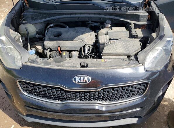 KNDPM3AC5H7189230 2017 KIA SPORTAGE Black Вид наклейки з VIN-кодом