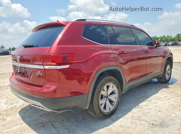 1V2LR2CA7JC540401 2018 VOLKSWAGEN ATLAS Burgundy 