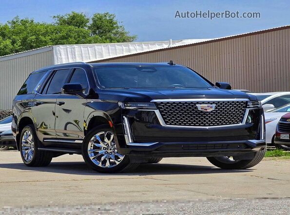 1GYS4CKL6PR510374 2023 CADILLAC ESCALADE Black უკანა მარცხენა