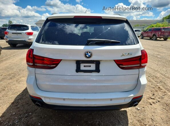 5UXKR0C53G0S89308 2016 BMW X5 White Vista interior delantera