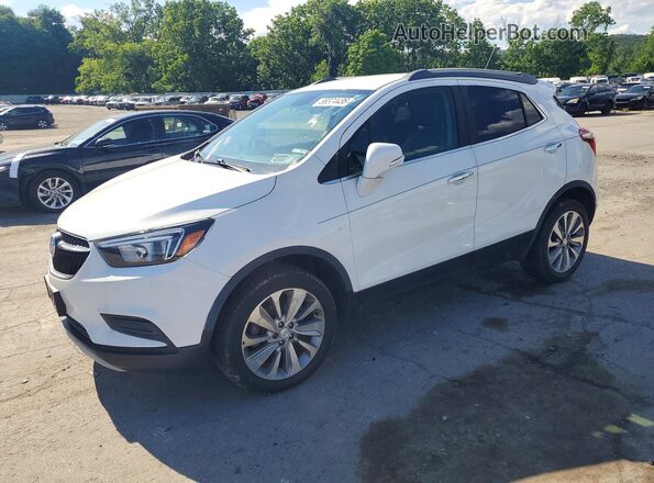 KL4CJESB7KB917041 2019 BUICK ENCORE Белый Задняя левая четверть