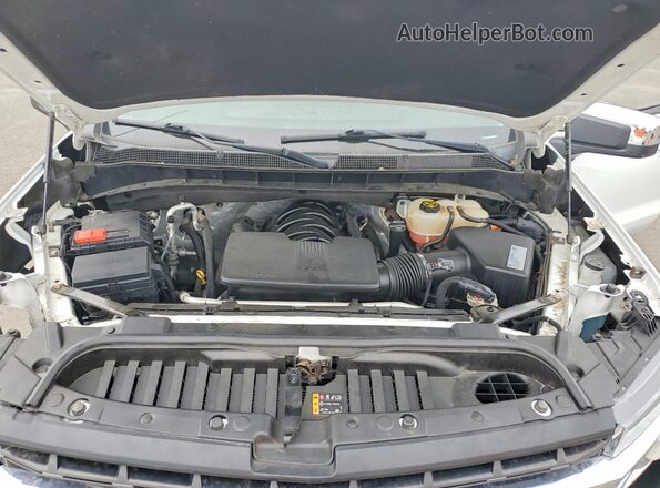 1GCRYDEDXKZ371362 2019 CHEVROLET SILVERADO Белый Вид подкапотного пространства