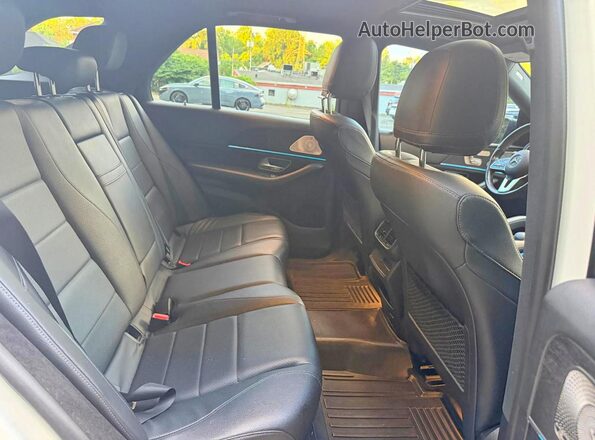 4JGFB4KB8NA597776 2022 MERCEDES-BENZ GLE White VIN კოდის სტიკერის ხედი