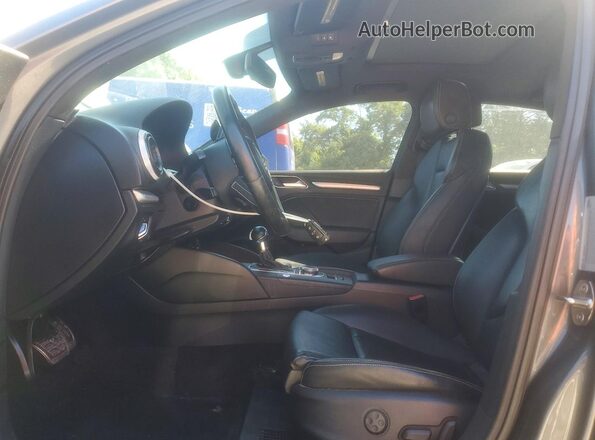 WAUB1GFF1G1029499 2016 AUDI S3 Silver Առջևի վահանակի տեսք