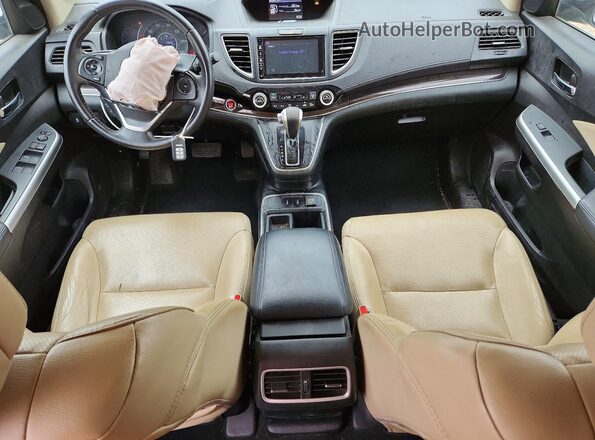 5J6RM4H76GL064020 2016 HONDA CR-V Blue Vista del cuadro de instrumentos
