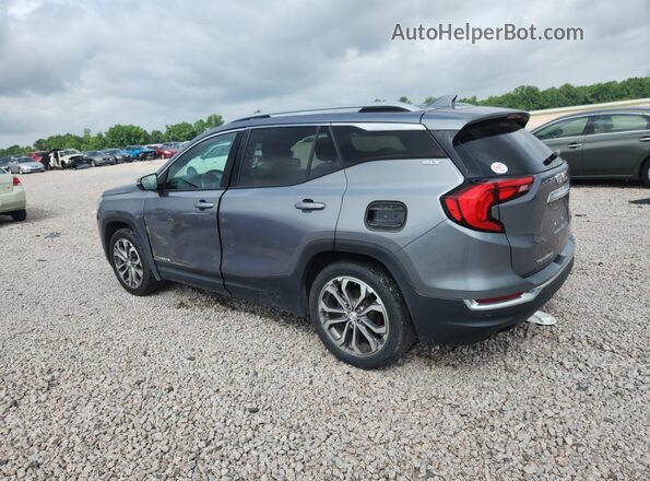 3GKALPEX8KL310594 2019 GMC TERRAIN Gray Trasero derecho
