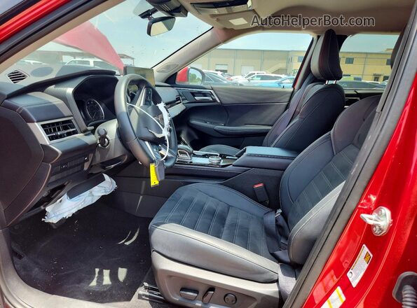 JA4J3VA84SZ021424 2025 MITSUBISHI OUTLANDER Red Вид панелі приладів