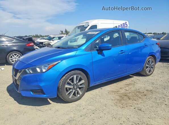 3N1CN8EV3ML832185 2021 NISSAN VERSA Blue 