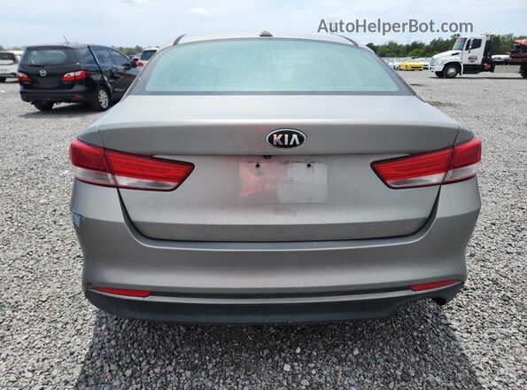 5XXGU4L37GG106230 2016 KIA OPTIMA Gray 