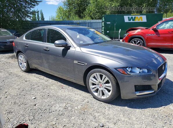 SAJBD4BV4HCY32658 2017 JAGUAR XF Gray 