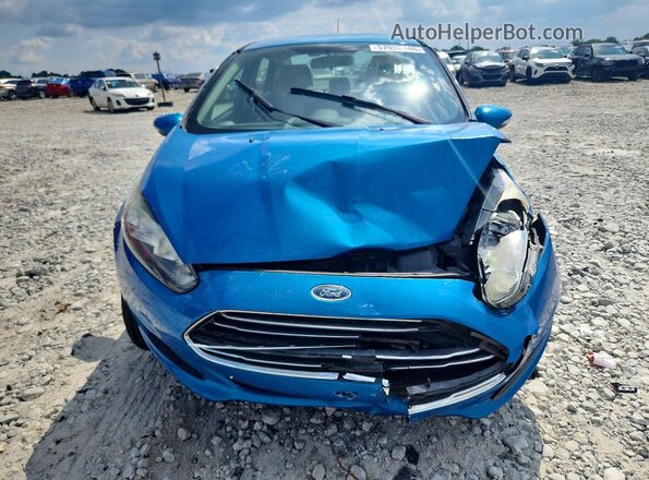 3FADP4BJ2GM148660 2016 FORD FIESTA Blue Вид ззаду