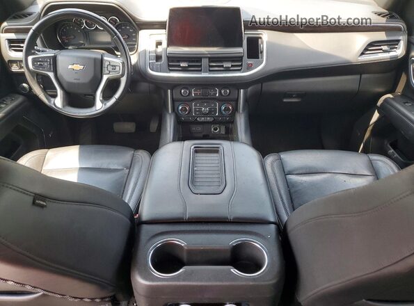 1GNSCCKD7MR208631 2021 CHEVROLET SUBURBAN Black Vista del cuadro de instrumentos