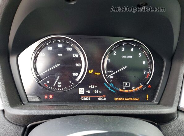 WBXJG9C04L5P41049 2020 BMW X1 Gray Հետևի նստատեղերի տեսք