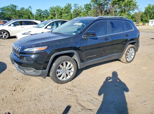 1C4PJMDS1HW595514 2017 JEEP CHEROKEE Black Trasero izquierdo