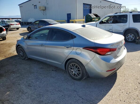 5NPDH4AE6GH727409 2016 HYUNDAI ELANTRA Silver 
