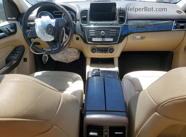 4JGDA5HB0HA975715 2017 MERCEDES-BENZ GLE Gray Սարքավորումների վահանակի տեսք