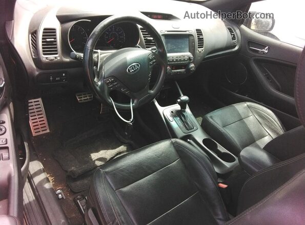 KNAFZ6A38G5619984 2016 KIA FORTE Black 