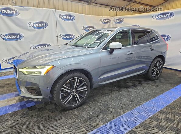 YV4A22RM6K1351487 2019 VOLVO XC60 Gray უკანა მარცხენა