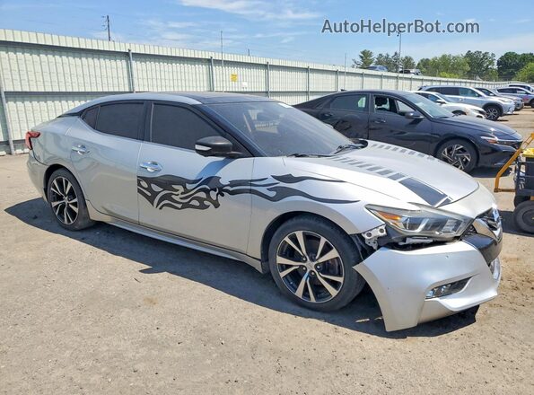 1N4AA6AP3HC373193 2017 NISSAN MAXIMA Silver Widok z przodu