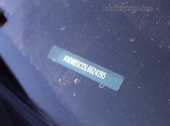 KNDMB5C15L6624195 2020 KIA SEDONA Silver Rear interior view