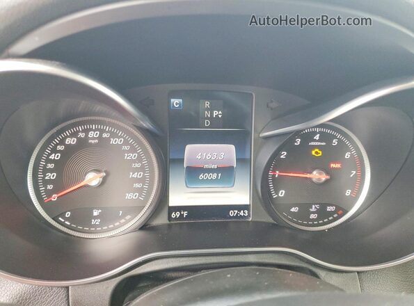 WDC0G4JB9HF172775 2017 MERCEDES-BENZ GLC-CLASS Gray Vista de los asientos traseros