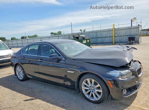 WBAFV3C5XGD687640 2016 BMW 5 SERIES Черный Вид спереди