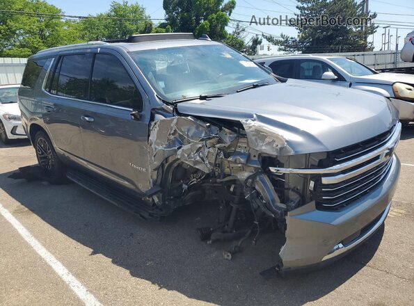 1GNSKNKD5MR399478 2021 CHEVROLET TAHOE Gray 