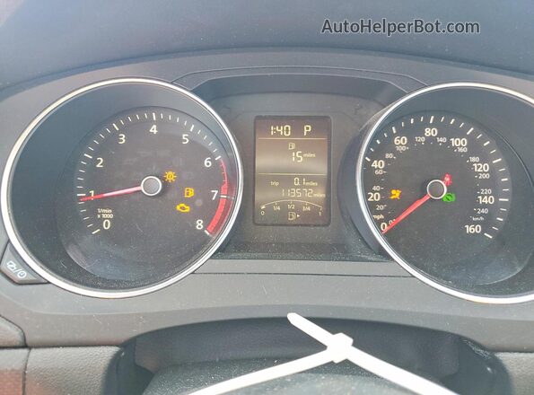 3VW267AJ4GM219975 2016 VOLKSWAGEN JETTA Gray Widok tylnych siedzeń