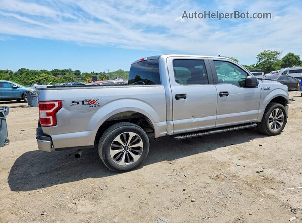 1FTEW1EP5LFA53410 2020 FORD F150 Silver Передня права чверть