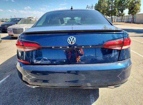 1VWMA7A3XLC016920 2020 VOLKSWAGEN PASSAT Blue Vista interior delantera