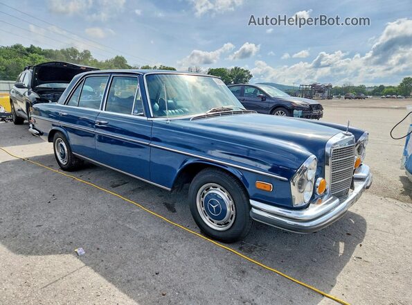 10801812097830 1972 MERCEDES-BENZ 280-CLASS Blue 