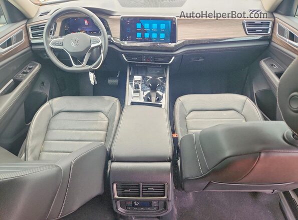 1V2BR2CA1SC570510 2025 VOLKSWAGEN ATLAS Black ხელსაწყოთა პანელის ხედი