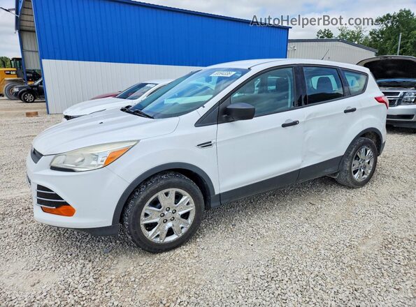 1FMCU0F77GUC11166 2016 FORD ESCAPE White Հետևի ձախ