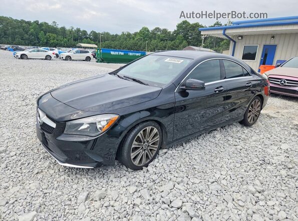 WDDSJ4GBXJN585040 2018 MERCEDES-BENZ CLA-CLASS Черный Задняя левая четверть