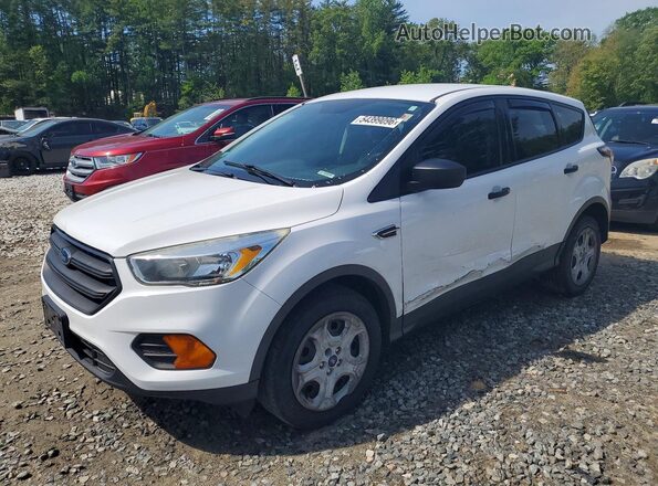 1FMCU0F78HUE27593 2017 FORD ESCAPE White Trasero izquierdo