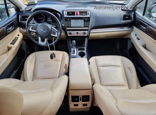 4S4BSANC4H3221358 2017 SUBARU OUTBACK Silver Вид щитка приладів