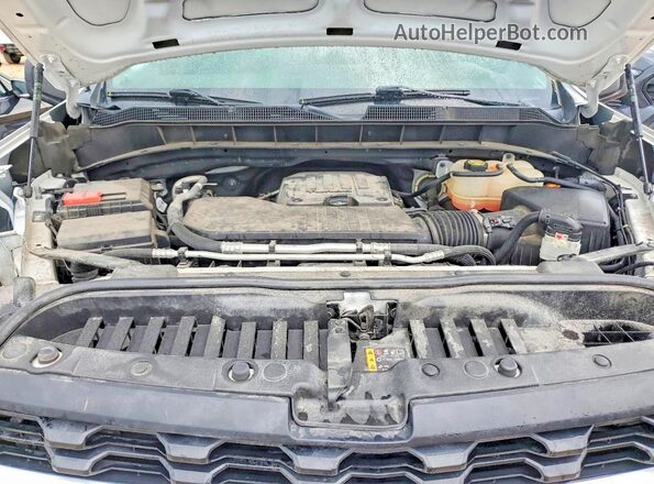 1GCPWBEK1NZ224514 2022 CHEVROLET SILVERADO White Շարժիչի բաժամունքի տեսք