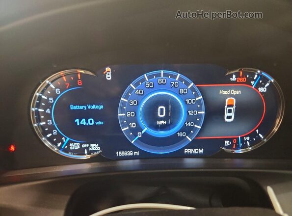 1G6KF5RS1GU158166 2016 CADILLAC CT6 Red უკანა სავარძლების ხედი