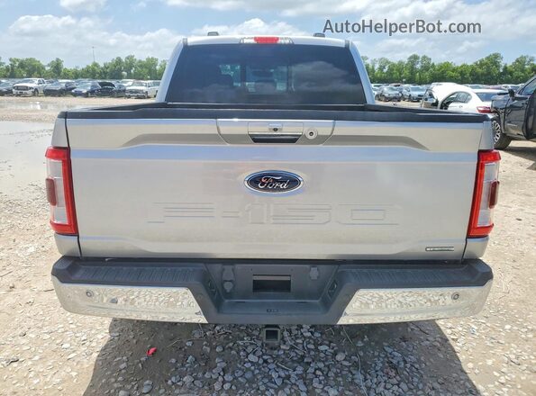 1FTFW1C80MFA59617 2021 FORD F150 Silver 
