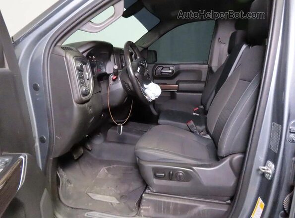 1GCPYFED6KZ334179 2019 CHEVROLET SILVERADO Gray 