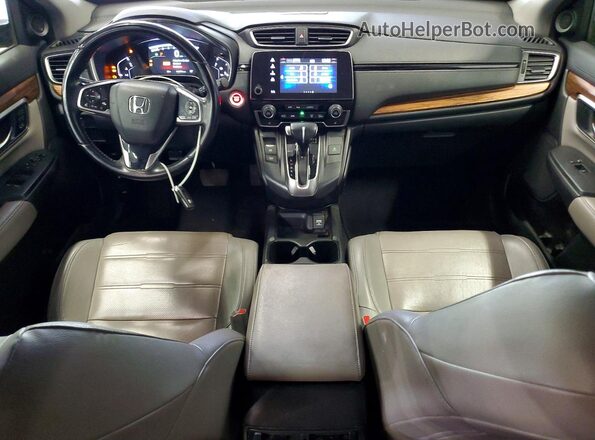5J6RW2H83HL075775 2017 HONDA CR-V Gray Vista del cuadro de instrumentos