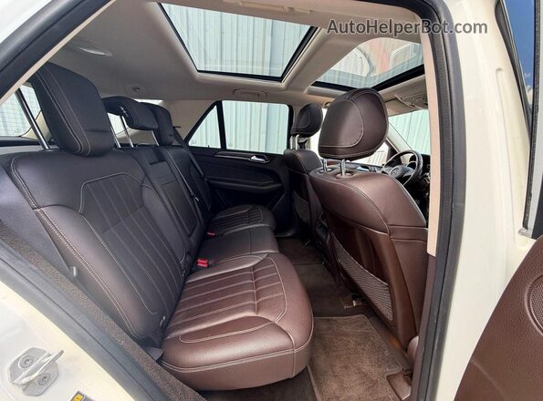 4JGDA5JB4GA708618 2016 MERCEDES-BENZ GLE White წინა სალონის ხედი
