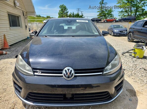 WVWWF7AU4HW155145 2017 VOLKSWAGEN GOLF Black Vista trasera
